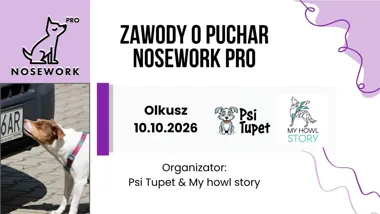 Zawody o Puchar Nosework Pro w Olkuszu – termin i zapisy