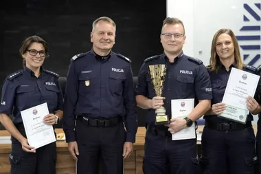 Policjant z Olkusza wygrał eliminacje. O miejscu zdecydował czas